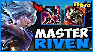 HOW TO WIN EVERY GAME IN SEASON 11 AS RIVEN (S11 RIVEN GUIDE) - League of Legends