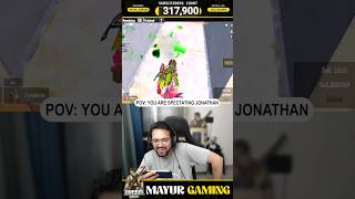 When I Spected @JONATHANGAMINGYT With DBS and This Happened #jonathangaming #bgmi #shorts