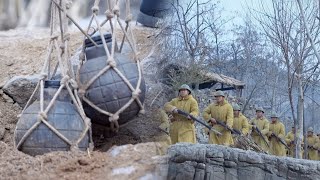 日軍進村搶糧食，村民巧借地形埋雷，只等對方送上門！【抗日】