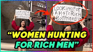 Women Going HUNTING For RICH Husbands | Provider Men | Women Hitting The Wall