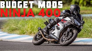 NINJA 400 BUDGET MODS & ACCESSORIES | 2021 NINJA 400 LOOK