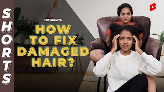 Damaged Hair ठीक कर रही थी, पर ये क्या हो गया? 😱😱 #Shorts #TKFShorts #TKF