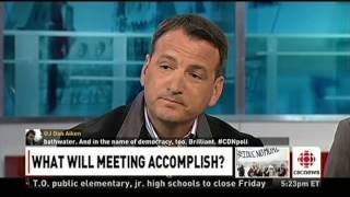 Greg Rickford on CBC News January 9th