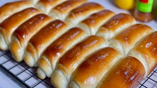 [CC 字幕] Yogurt Dinner rolls/the best fluffy bread/super soft and delicious 酸奶餐包