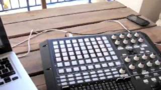 Akai APC40 Demo with Riley \u0026 Durrant in Ibiza