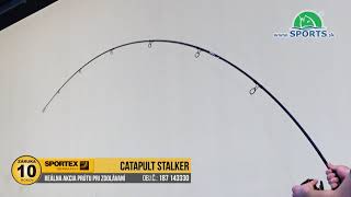 TEST akcie kaprárskeho prútu SPORTEX Catapult Stalker (obj. č. 187 143330)