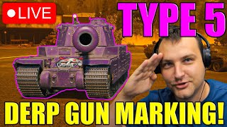 Onslaught \u0026 Type 5 Heavy derp marks (no chat on YT, go to Twitch) | World of Tanks