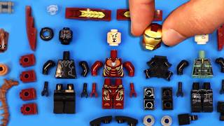 LEGO Avengers: Iron Man, Black Widow and Black Panther | Unofficial Minifigures