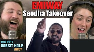 EMIWAY - SEEDHA TAKEOVER (Prod.Flamboy) REACTION! | irh daily
