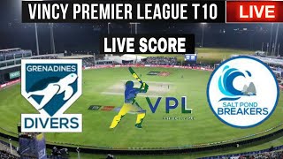 Vincy Premier T10 League 2022 - 16th Match | Grenadines Divers vs Salt Pond Breakers