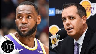 Lakers coach denies LeBron James has been named starting point guard | The Jump