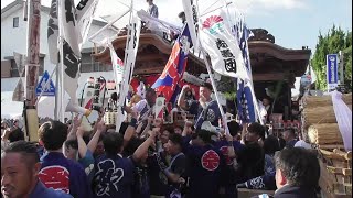 2023.09.09 浜松市 宮口六所神社祭典 屋台合わせ・練り