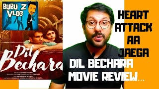 Dil Bechara(2020)Hindi Movie Review in Malayalam |Aneesh Govind|Sushant Singh|Sanjana|Bubuz Vlog |