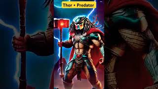 Thor + predator #trending #shorts #fyp