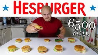 Hesburger Burger Menu