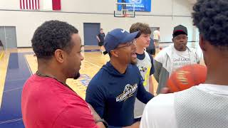 Iron Sharpens Iron 🏀 St. John Paul II Practice with Alumni Mentorship