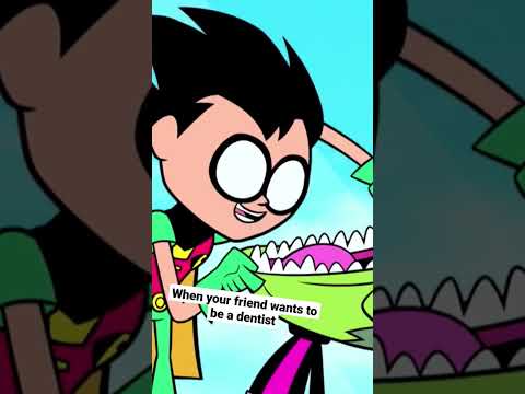 Teen Titans Go Robin The Dentist Cartoon Network Uk Shorts