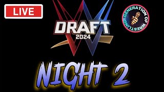LIVE WWE RAW / 2024 WWE DRAFT NIGHT 2 STREAM