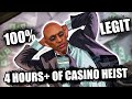 Playing Casino Heist Legitimately For 4 Hours Without Replay Glitch, How Much Money Will We Get?