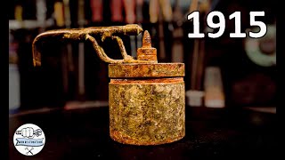 1915 Antique Rusty Blowtorch Restoration | Bringing a Vintage Flame Tool Back to Life!