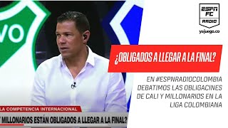 ¿Deportivo #Cali y #Millonarios están obligados a llegar a la final de la Liga colombiana?