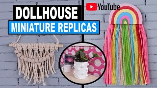 DIY Dollhouse Decor Hacks Inspired by Craft YouTubers