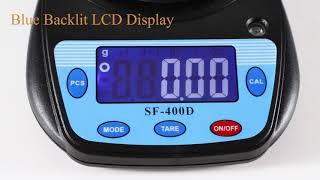 Bonvoisin 600g, 0.01g lab scale user instruction