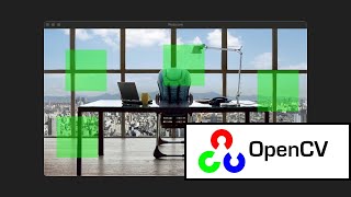 Python OpenCV Semi-Transparent Shapes