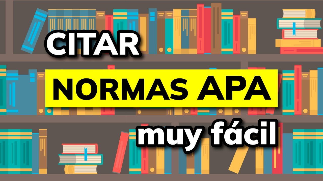 ️ Cómo CITAR Con NORMAS APA (Generador Automático) - ¡MUY FÁCIL! - YouTube