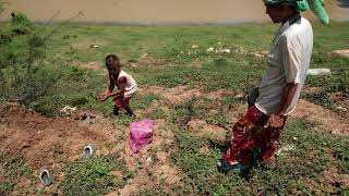 Child Labor Cambodia Salt Diggers Trailer