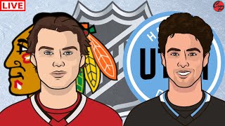 CHICAGO BLACKHAWKS vs UTAH HOCKEY CLUB NHL HOCKEY LIVE GAME CAST \u0026 AUDIO