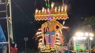 Warangal 's Biggest Top  Ravana 's Event in Ursu gutta 🎊🔥 #warangal #telangana