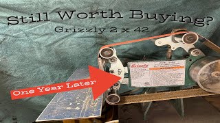 Grizzly 2 x 42 Belt Grinder. ONE YEAR REVIEW!