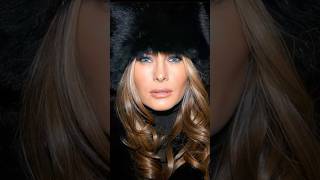 First Lady Melania’s hat is absolutely breathtaking👒#melania #ivanka #melaniatrump #trump #barron