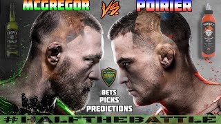 UFC 257 | Conor McGregor vs Dustin Poirier | Bets, Picks, Predictions | Half The Battle