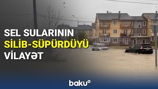 Rusiyada dəhşətli fəlakət: sel suları bu vilayəti silib-süpürdü