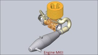 Engine MKII (Volume-2) Solid Edge Tutorial