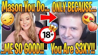 Symfuhny and BrookeAB *ACCIDENTALLY* Reveal Their S3XUAL Side Why Playing Portal! (FORTNITE COUPLE)