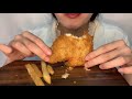 【咀嚼音／asmr】ケンタッキーを食べる kfc「eatingsounds」ポテト フィレサンド チキン等， potato fillet sandwich chicken