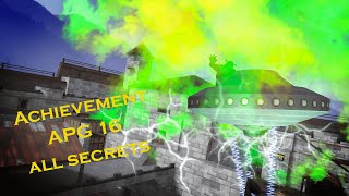 Achievement APG 16 all secrets