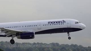 Thousands of Monarch customers to be flown home after airline collapses