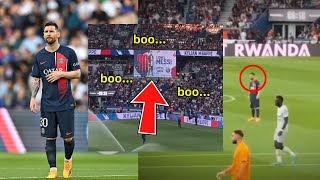 Messi Reaction To BOOING PSG Fans in his Final Match for Psg