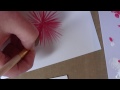 my very first tutorial on how to make some cute little painted flowers for your art journal pages