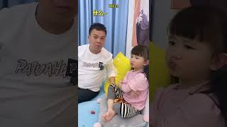 Dad helps daughter take revenge on mother #cutebaby #fatherlove #funny #cute