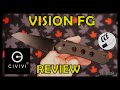 Full Review of the Civivi VISION FG  - A Snecx Tan Design - Model# C220036-x