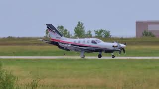 2016 Socata TBM 930 | Taxi \u0026 Takeoff | New Century AirCenter (JCI/KIXD) | N972KD