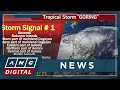 'Goring' weakens into typhoon; Signal no. 1 still up in parts of Luzon | ANC