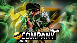 EMIWAY BANTAI COMPANY ll Freefire MONTAGE WITH  OP FREE FIRE GAMEPLAY😈