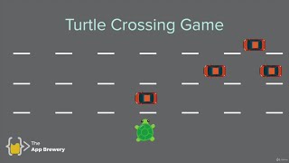 Basic game programming TURTLE CROSSING using Python| Python tutorial #9 for Intermediate level