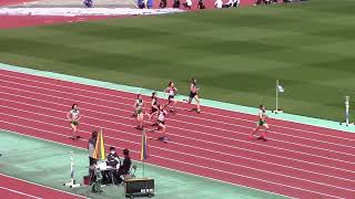 2023年　埼玉県高校　学校総体北部地区大会　女子200ｍ決勝